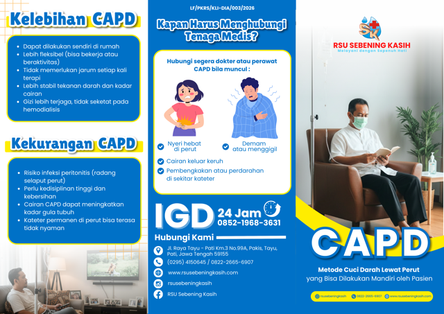 CAPD (Dialisis Peritoneal Mandiri di Rumah)