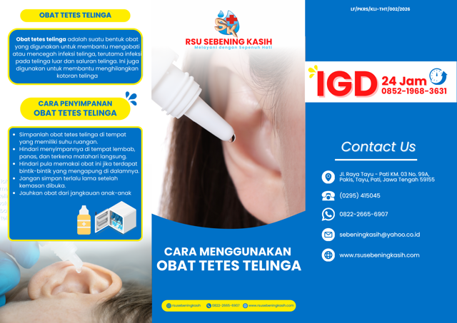 Cara Menggunakan Obat Tetes Telinga yang Benar