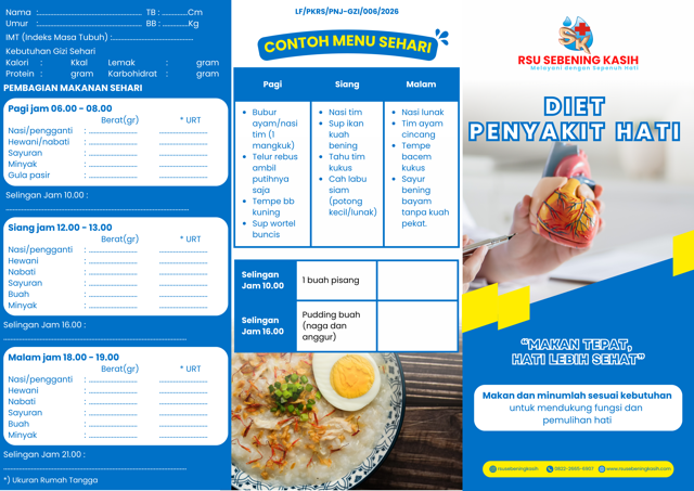Diet Sehat Nutrisi Penderita Penyakit Hati (Liver)
