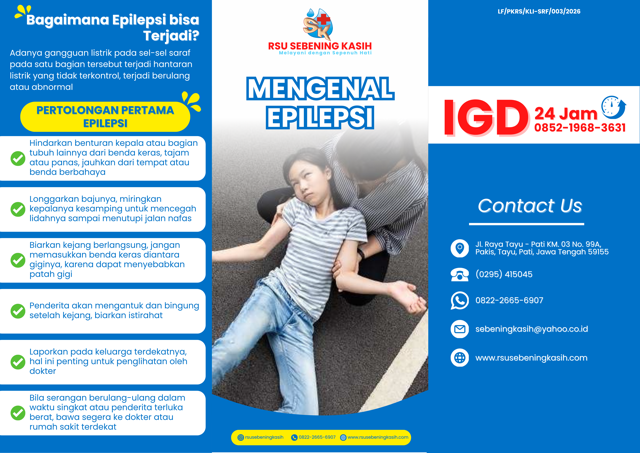 Epilepsi (Ayan) & Pertolongan Pertama Kejang