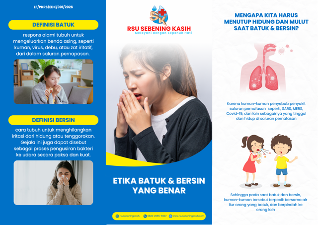 Etika Batuk & Bersin Cegah Penularan Kuman