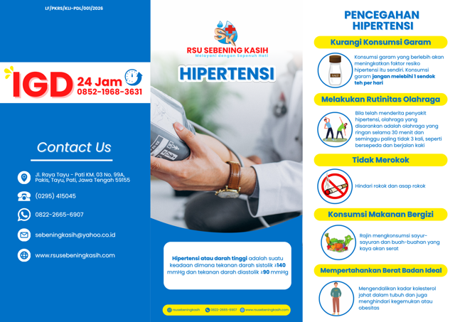 Hipertensi (Tekanan Darah Tinggi)