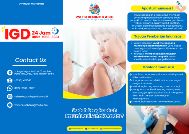Jadwal & Manfaat Imunisasi Lengkap Anak