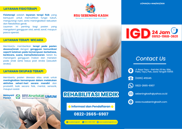 Layanan Rehabilitasi Medik & Fisioterapi