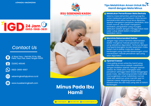 Mata Minus pada Ibu Hamil