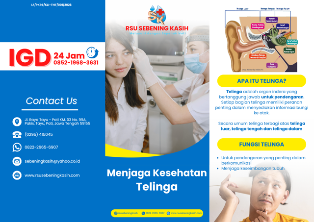 Menjaga Kebersihan & Kesehatan Telinga