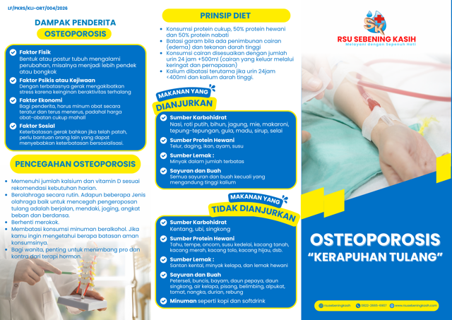 Osteoporosis (Pencegahan & Kerapuhan Tulang)