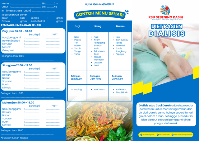 Panduan Diet & Nutrisi Pasien Hemodialisis
