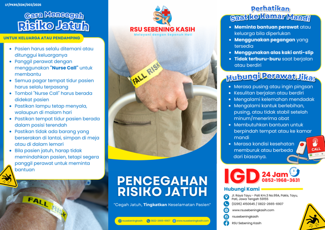 Panduan Pencegahan Risiko Pasien Jatuh