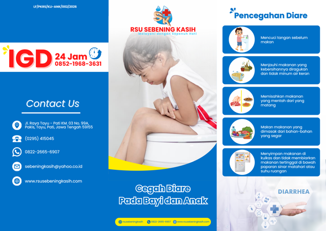 Penanganan Diare pada Bayi & Anak