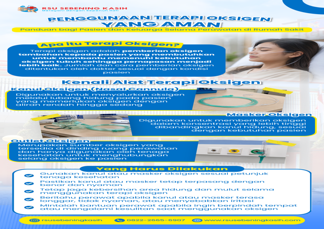 Penggunaan Alat Terapi Oksigen yang Aman